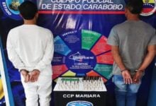 Aprehendidos dos sujetos por tenencia de municiones de guerra