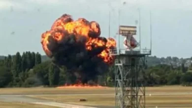 Emergencia en Londres: avioneta se estrella en Southend y moviliza a todos los servicios de rescate