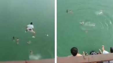 joven resultó herido en la Represa El Masparro después de lanzarse desde el mirador y caer sobre otra persona