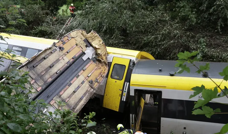 Varios muertos en Alemania tras descarrilamiento de tren
