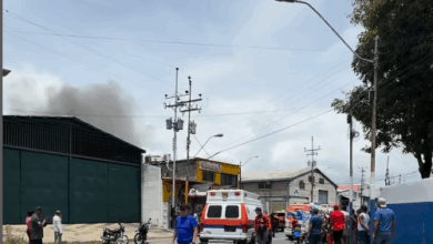 Fuga de gas causa incendio en pastelería de Cumaná: hay nueve heridos