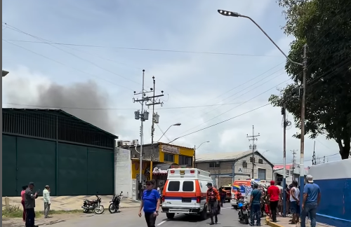 Fuga de gas causa incendio en pastelería de Cumaná: hay nueve heridos