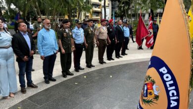 Con una misa y un acto de condecoración conmemoraron el Día del policía en Maturín.