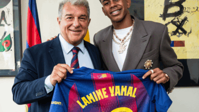 Lamine Yamal renovó con Barcelona y presentó nuevo dorsal