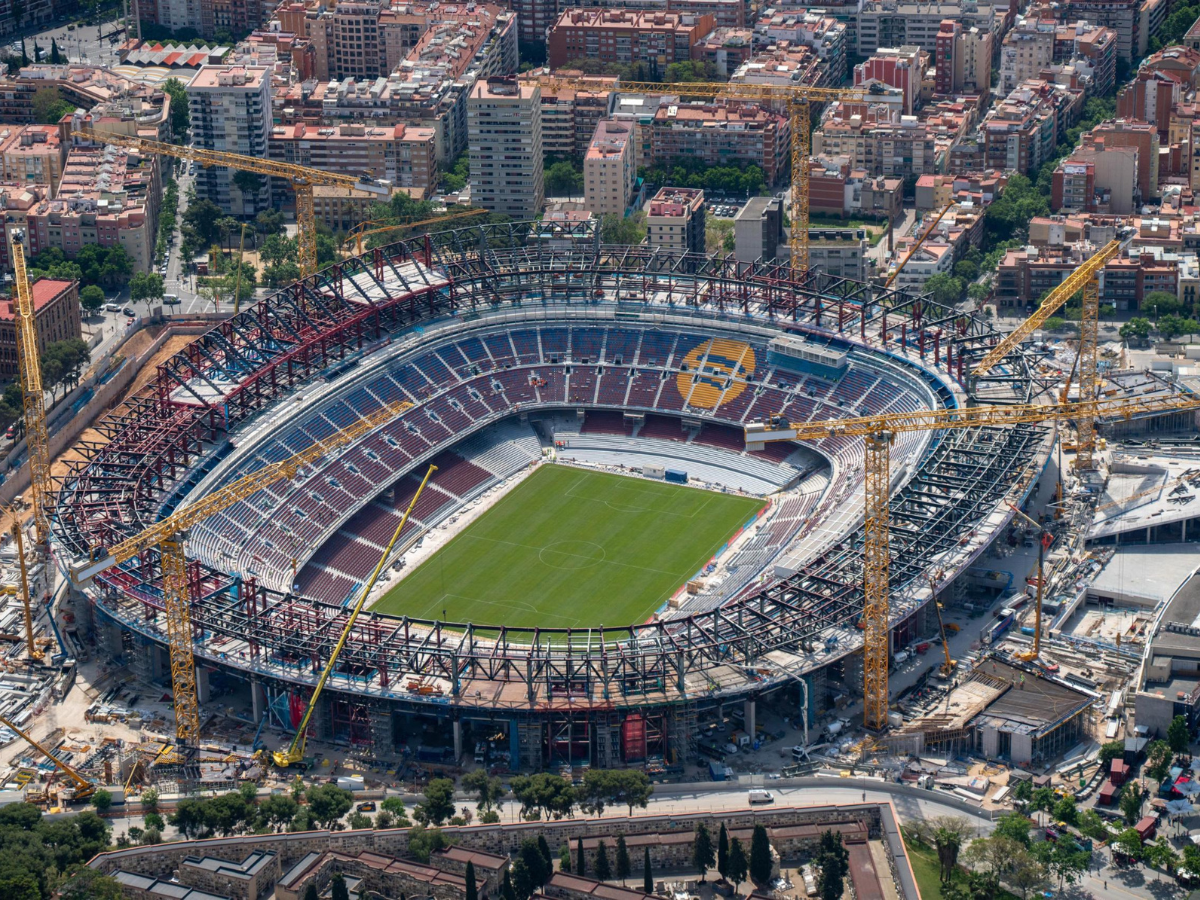 Barcelona no recibe licencia para reabrir el Camp Nou