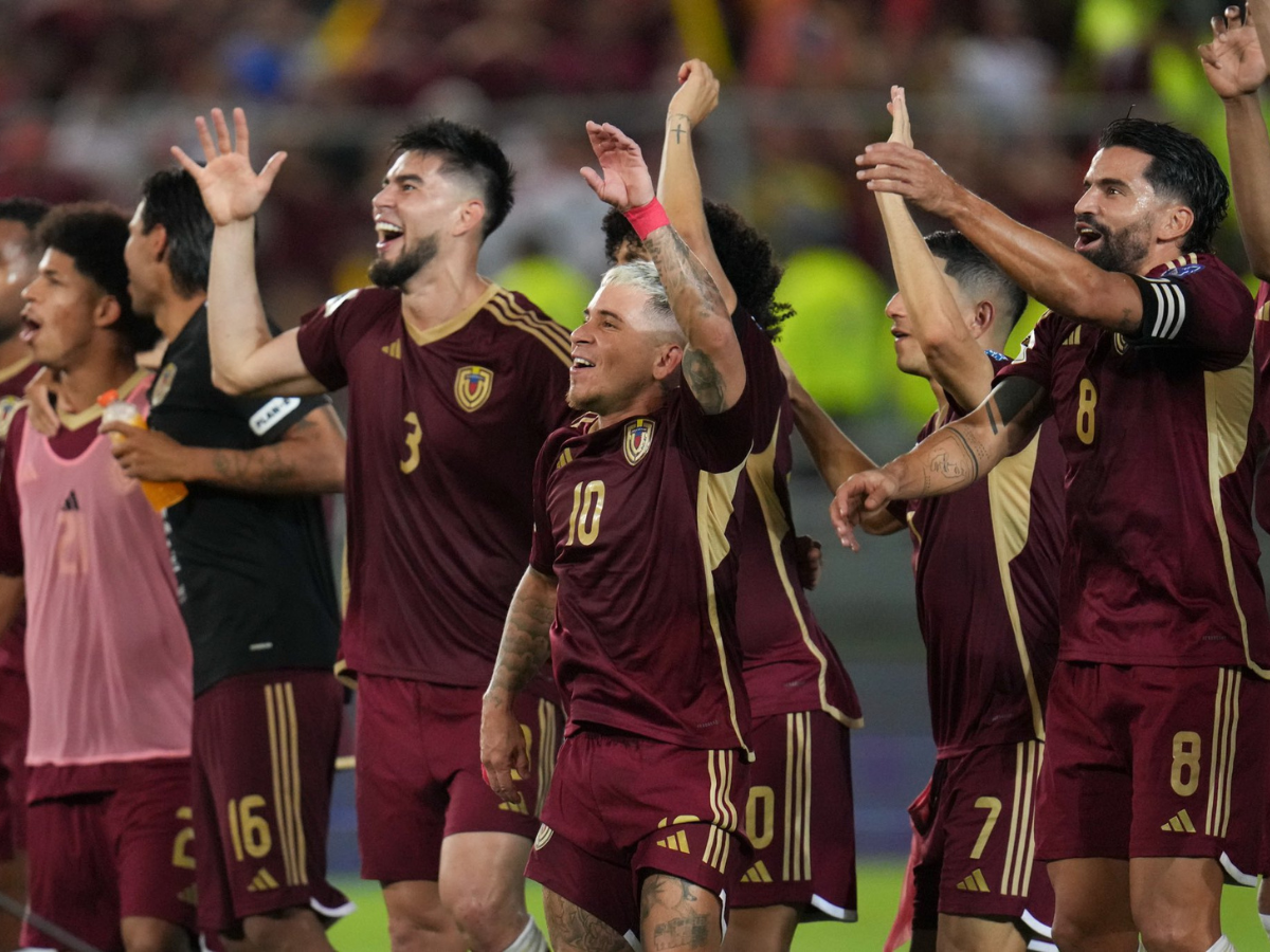 Venezuela escaló en el ranking FIFA