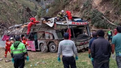 Accidente de autobús en Los Andes de Perú deja al menos 15 muertos