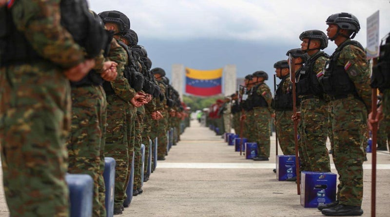 Maduro felicitó a la FANB por el exitoso despliegue en las elecciones municipales