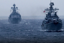 Rusia y China inician ejercicios militares conjuntos en el océano pacífico