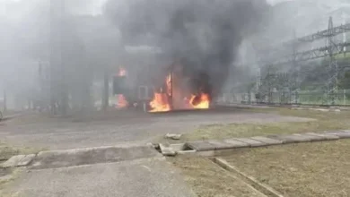 Explosión en subestación eléctrica de Aragua deja un muerto y cuatro heridos