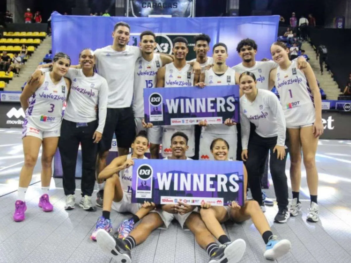 Venezuela conquistó el 3X3 y clasifica a la Copa del Mundo