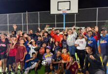 El gobernador Ernesto Luna y la alcaldesa Ana Fuentes, entregaron a las comunidades Juana La Avanzadora y La Llovizna canchas nuevas para el disfrute deportivo y recreativo