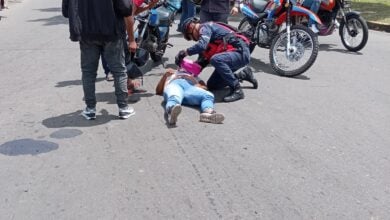 Accidente de tránsito en la avenida Libertador deja dos lesionados
