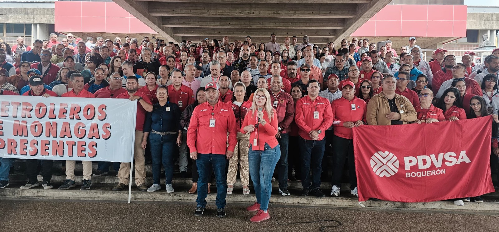 Trabajadores de CLAP y petroleros apuestan por los candidatos del GPPSB