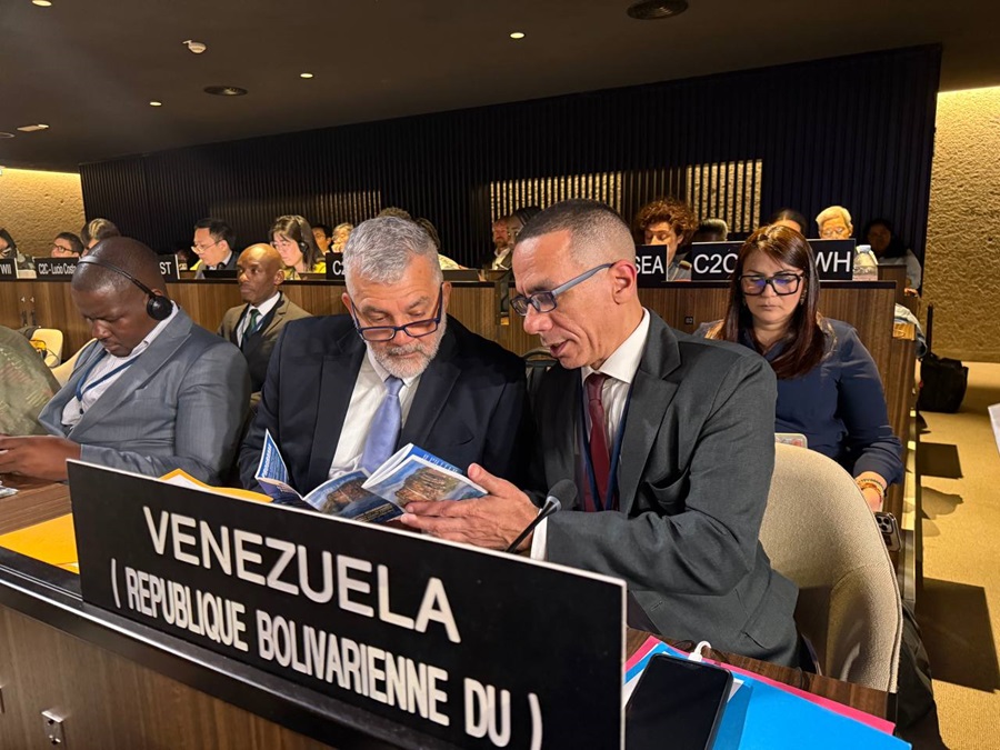Venezuela asiste a la 47ª sesión del Comité del Patrimonio Mundial de la Unesco en París