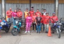 Federación Nacional de motorizados se pronuncia a favor de la candidata Ana Fuentes