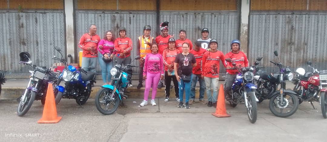 Federación Nacional de motorizados se pronuncia a favor de la candidata Ana Fuentes