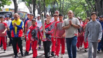 Maturín recibió el fuego patrio de los juegos nacionales escolares