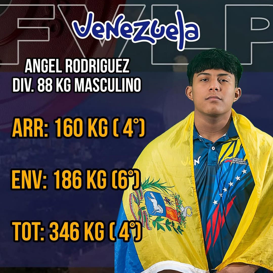 Ángel Rodríguez debuta en el panamericano adulto en Colombia