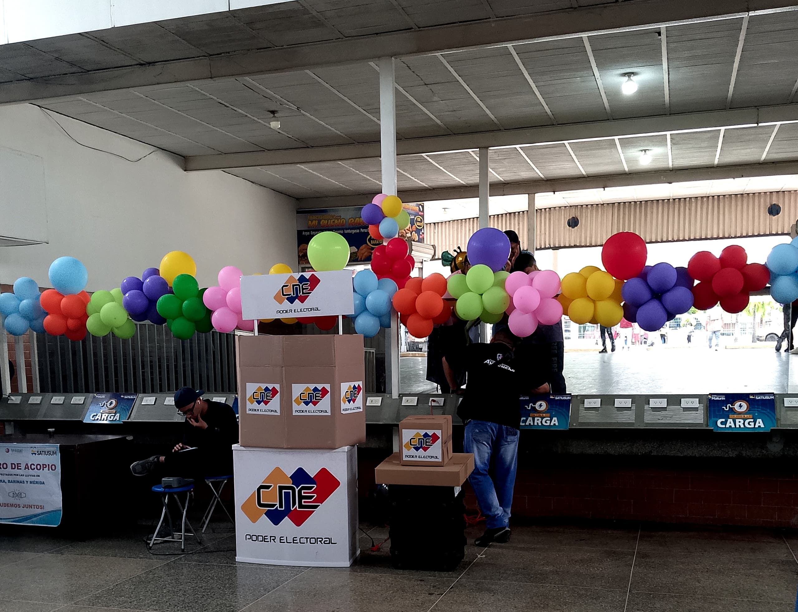 Feria electoral del CNE culmina este jueves 24 de julio