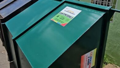 Comuna La Gran Cocuizas fabrica seis contenedores para basura