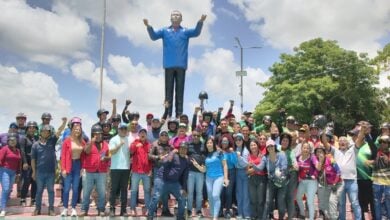 Fuerza motorizada de Monagas ratifica su respaldo a la Revolución con una gran caravana