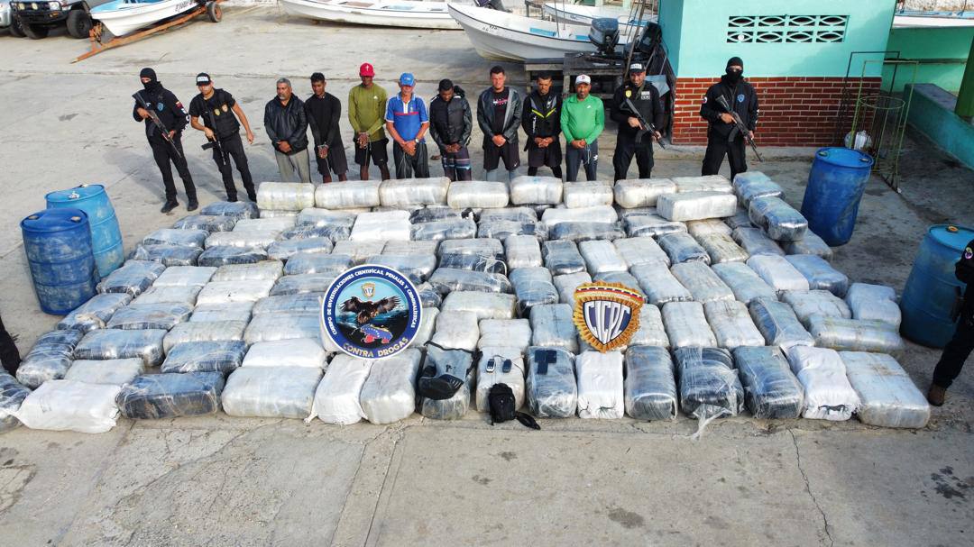 Diosdado Cabello: Órganos de Seguridad incautaron en Falcón 3.077 kilos de súper marihuana