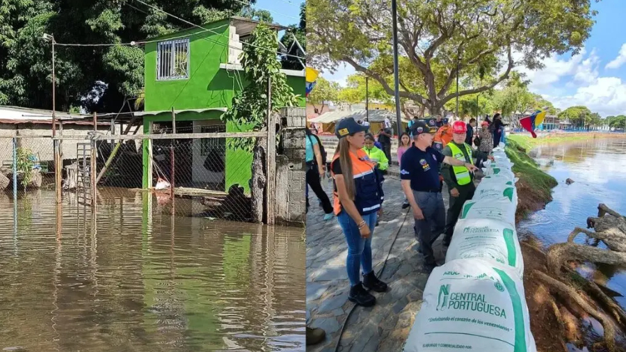 Al menos ocho sectores en Bolívar han sido afectados por crecida del río Orinoco