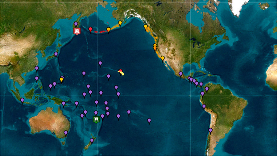 Latinoamérica en alerta: sismo en rusia provoca advertencias de tsunami en el pacífico