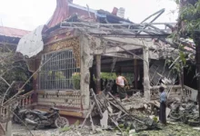 Ataque aéreo contra monasterio budista en Myanmar dejó 23 personas fallecidas
