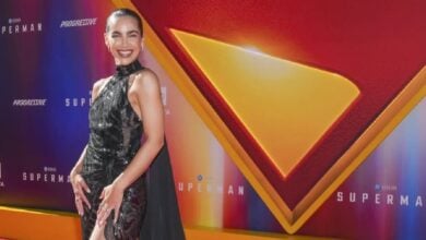 María Gabriela de Faría deslumbró en estreno de "Superman: Legacy"