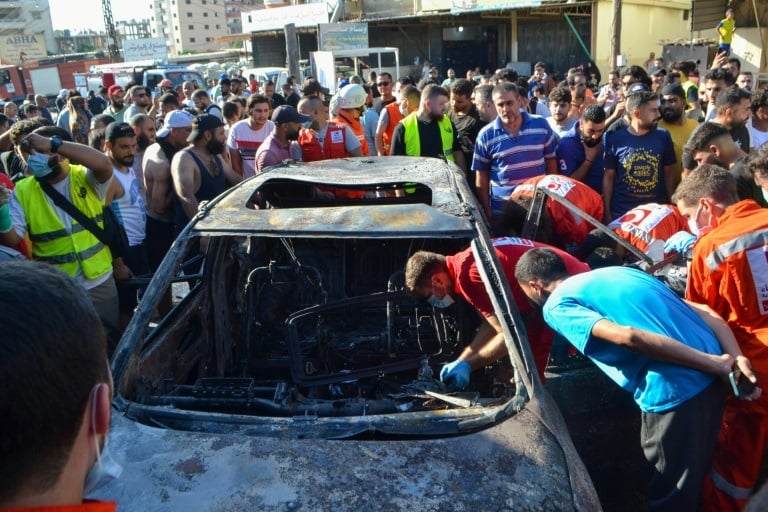 Bombardeo israelí mata a tres personas en el norte de Líbano