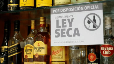 Decretan ley seca para las elecciones de este domingo 27 de julio