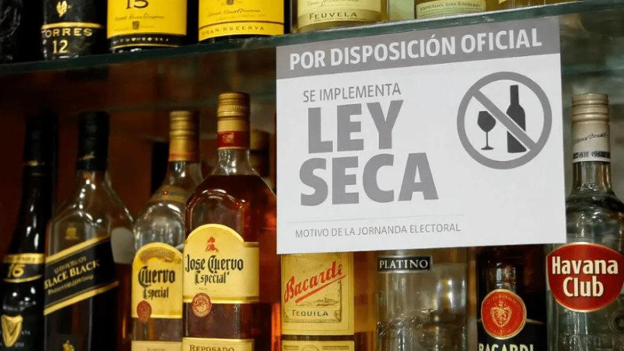Decretan ley seca para las elecciones de este domingo 27 de julio