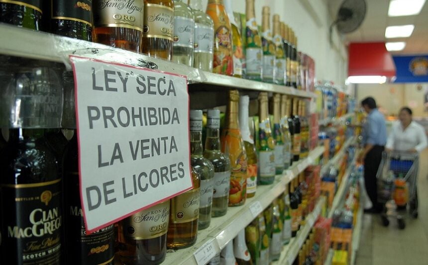 Licoreros piden que la Ley Seca se aplique solo 24 horas antes y después de las elecciones