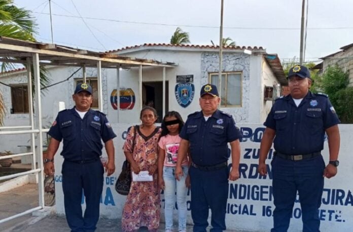 Niña Wayúu se reúne con su familia tras tres días desaparecida