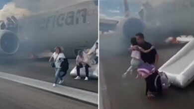 Avión Boeing se incendia en pleno despegue en Estados Unidos (+video)