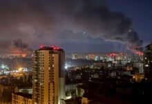 Rusia lanza un ataque grupal contra instalaciones militares de Ucrania