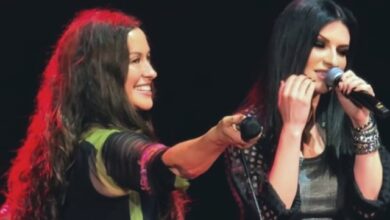 Alanis Morissette y Laura Pausini sorprenden cantando "Ironic" en Roma