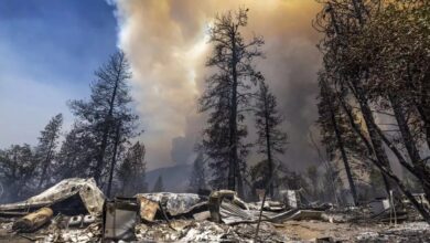 Incendio forestal activo destruye albergue histórico del Gran Cañón