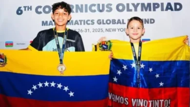 Dos niños venezolanos ganaron medallas en olimpiada de matemáticas