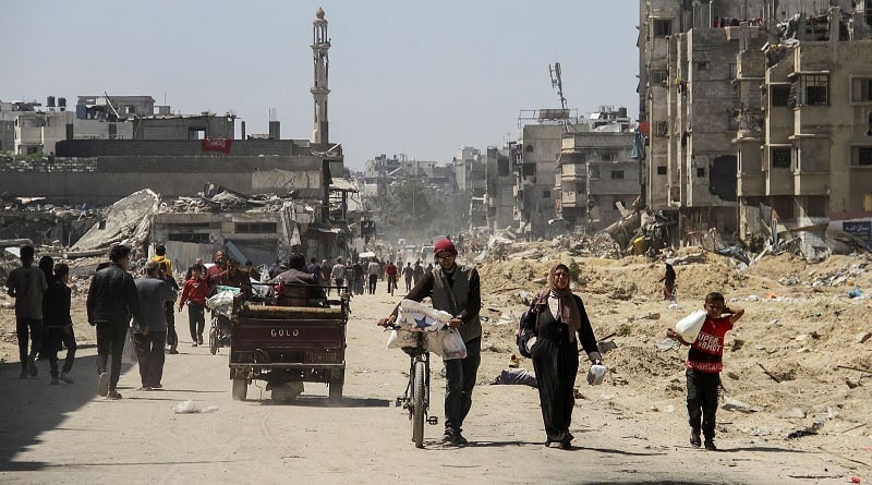 Francia se suma a la ayuda humanitaria en Gaza con lanzamientos aéreos