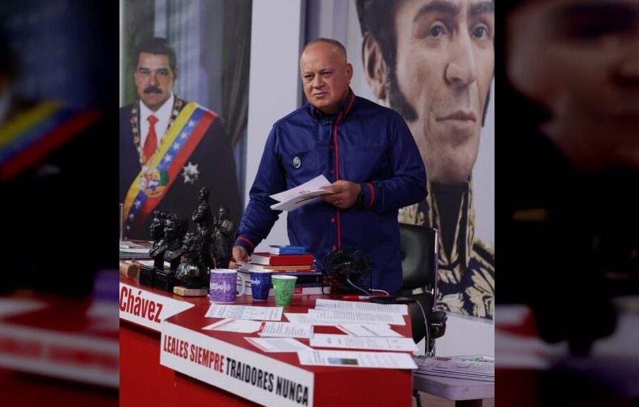 Cabello: A pesar de las amenazas, el pueblo venezolano no se acobardará ni retrocederá