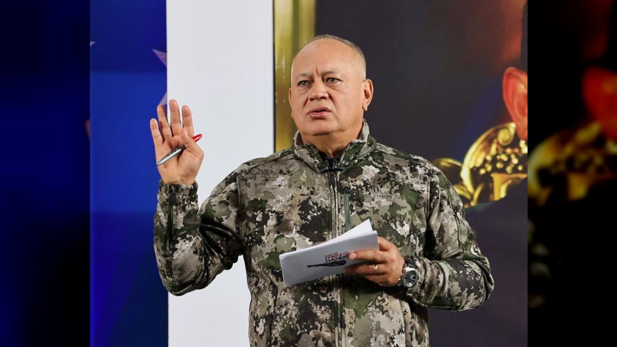 Diosdado Cabello condena a Israel y califica de "crimen atroz" lo que sucede en Palestina