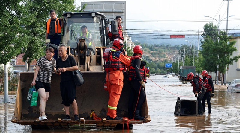 Las tormentas en Beijing causan 44 muertes y la desaparición de nueve personas