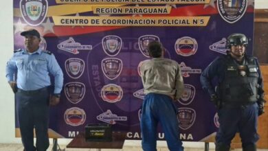 Detenido en Falcón por robar una batería de carro
