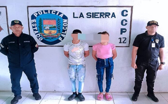 Detenida una pareja en Cabure por brutal agresión contra una mujer