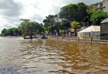 Autoridades activan plan de contingencia por el aumento del nivel del río Orinoco