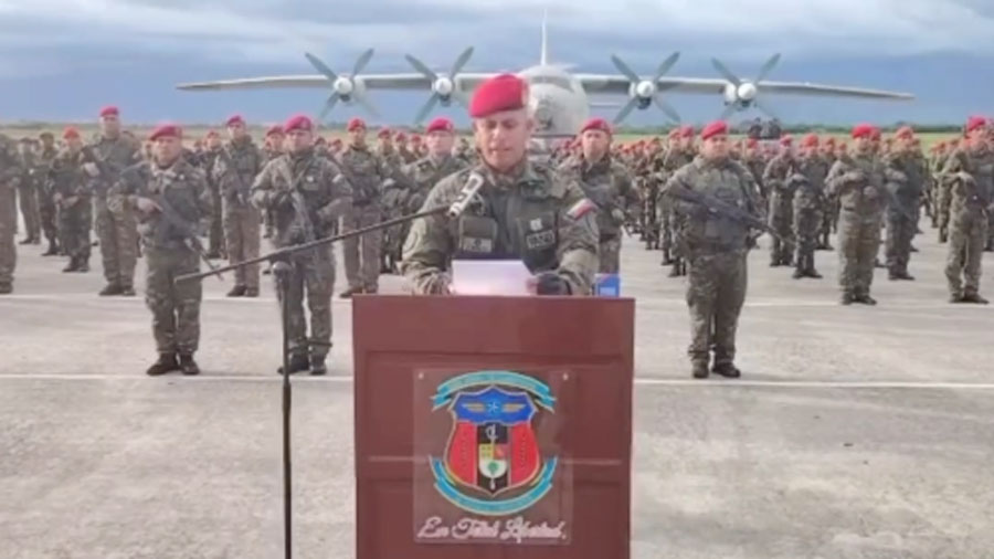 Brigada de Paracaidistas reitera lealtad al presidente Maduro y a la soberanía nacional