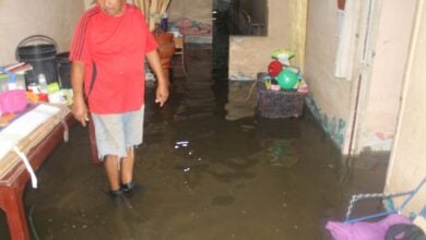 Casas de Morichal y Prados del Sur anegadas por desborde del caño